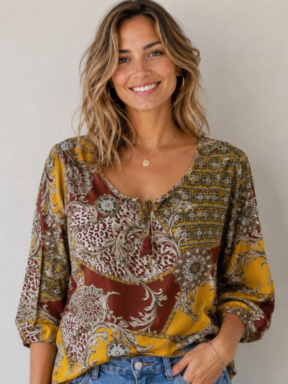 Designer Alberto Makali blouse